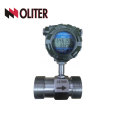 aço inoxidável SS316 SS304 medidor de fluxo de água de turbina líquida de pico com saída 4-20ma